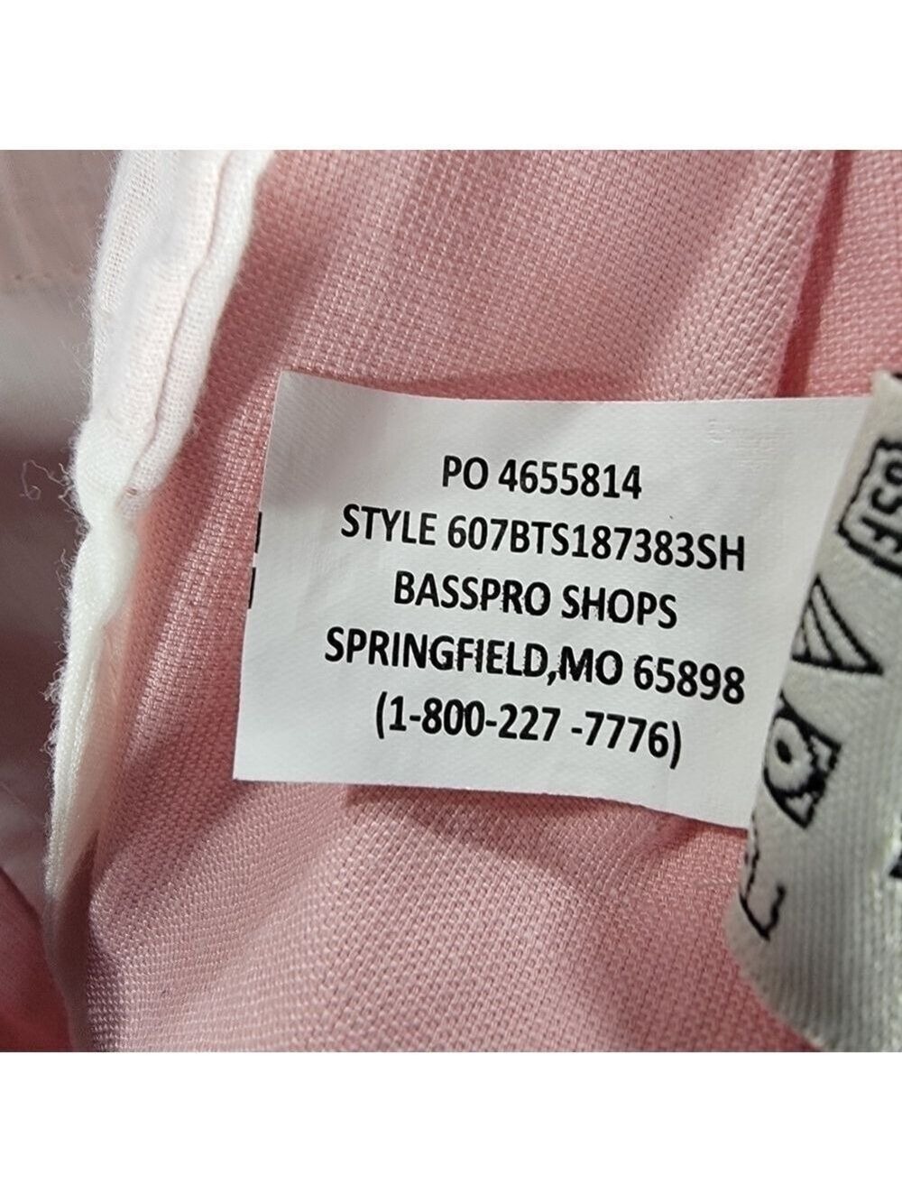 NWT Bob Timberlake Men's Flat Front Stretch Cotton Casual Chino Shorts 34 Pink - Picture 6 of 12